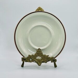 STONEWARE GRACE Japan Saucer Plate 6 inch Vintage Dish MCM Teacup ☕️ Saucer